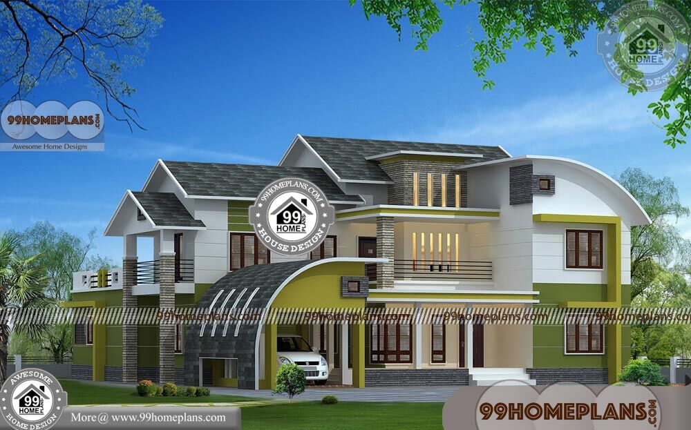  Kerala  Model  House  Plans  Low  Cost  2 Storey House  Design  