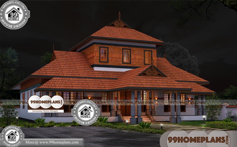 Kerala Nalukettu Style Home Plans Best One Story 