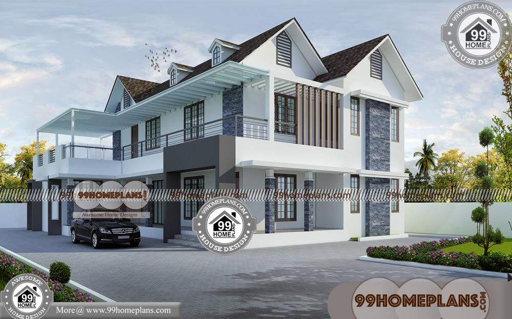 Kerala Small House Photos & 90+ Modern Double Story House Plans