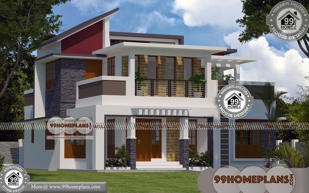 Latest Home Elevation Photos 50+ 3D Double Storey House Plans Online
