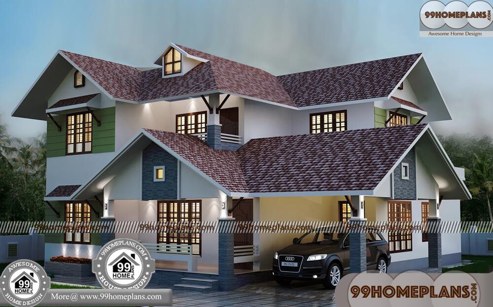 Latest House Designs In India 90+ Double Storey Display Homes Online