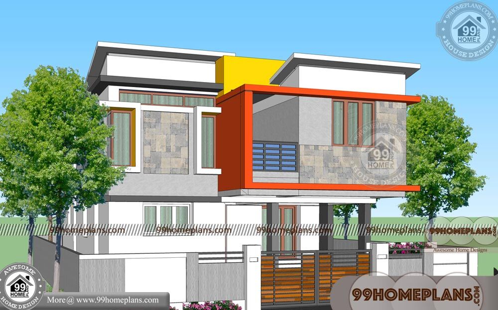 Low Budget Veedu Plans 75+ Double Floor Home Design Collections