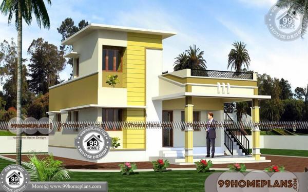  Low  Cost  Home  Plans  One Floor Small  House  Plans  with 3D 