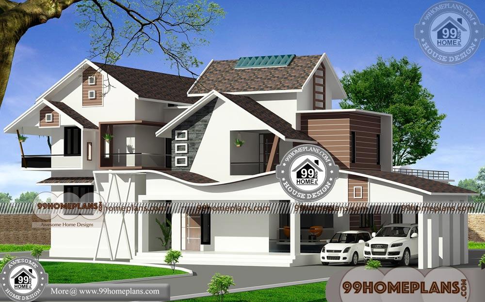 Modern Style Floor Plans & Beautiful Double Story Houses 100+ Plans