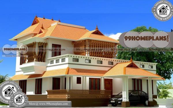 Nalukettu House Plans in Kerala 100+ Two Storey Small House Plans