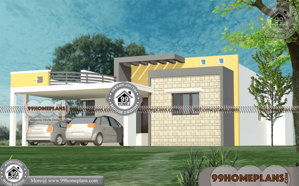 Narrow Block House Plans | Small One Storey House Plans & Home Ideas