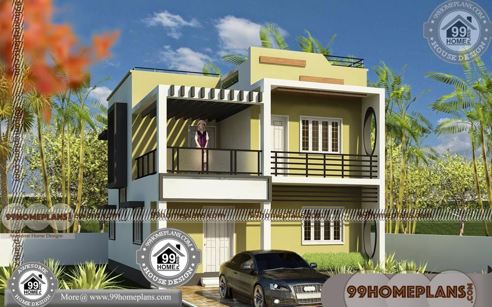 Narrow Lots Home Plans 50+ Two Storey Residential House Floor Plan