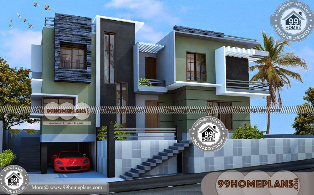 New Elevation Designs 50+ Double Storey Terrace House Design Online