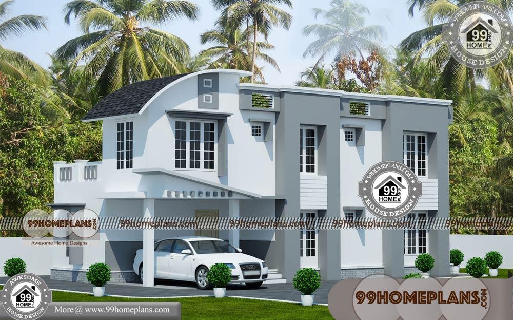 New Home Front Elevation | 50+ Narrow Lot 2 Story House Plans Online