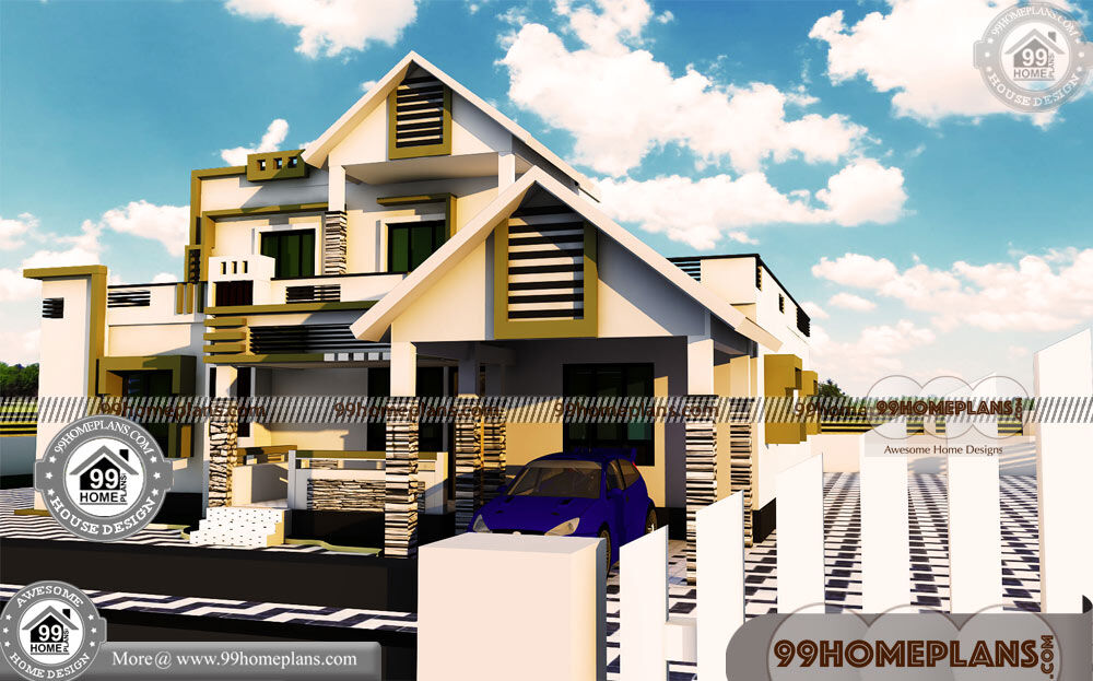 New House Plans with Photos 75+ Luxury Double Storey Homes Online