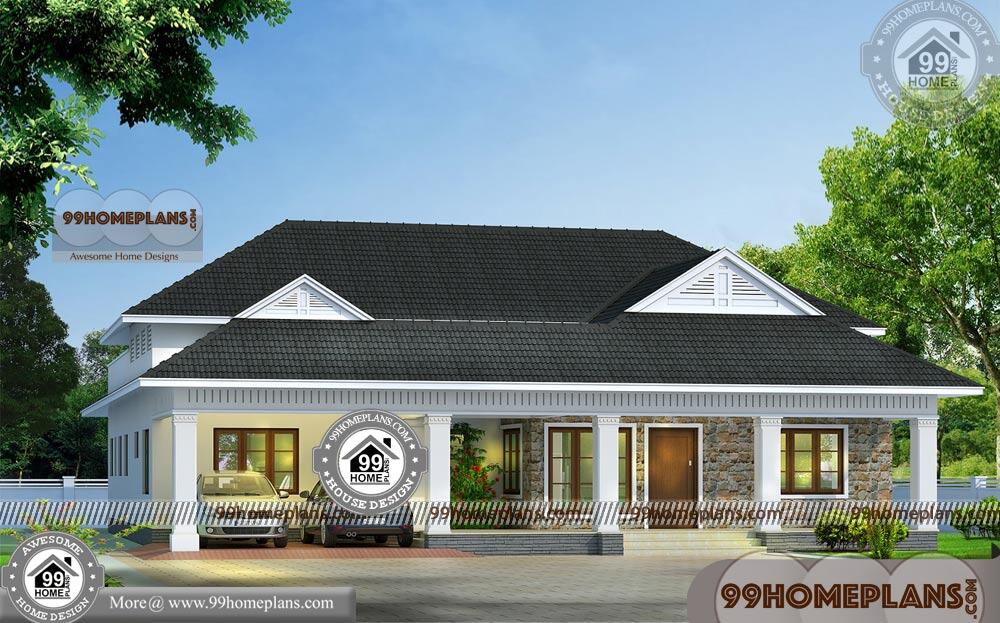 New Single House Design | 90+ Traditional House Plans In Kerala Style