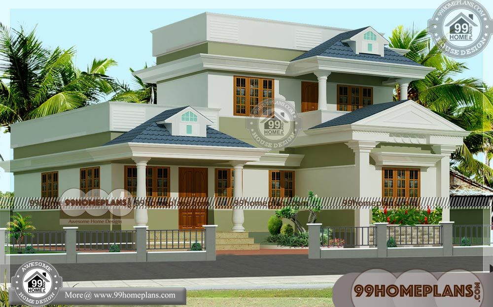 New Small Home Plans & Double Storey Homes Plans Modern Designs