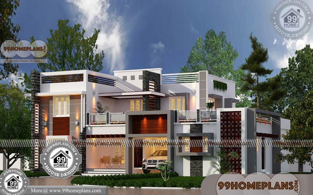 Shallow Lot House Plans | 85+ Two Storey House Plans With Balcony Idea