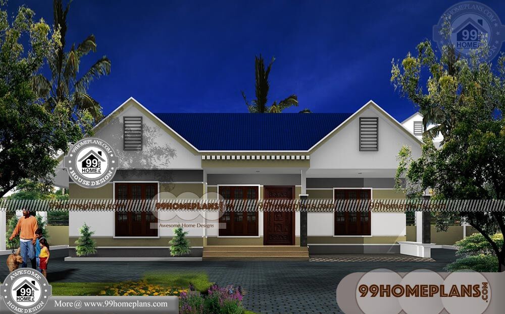 Single Floor Front Elevation 90+ Affordable Modern Home Plans Online