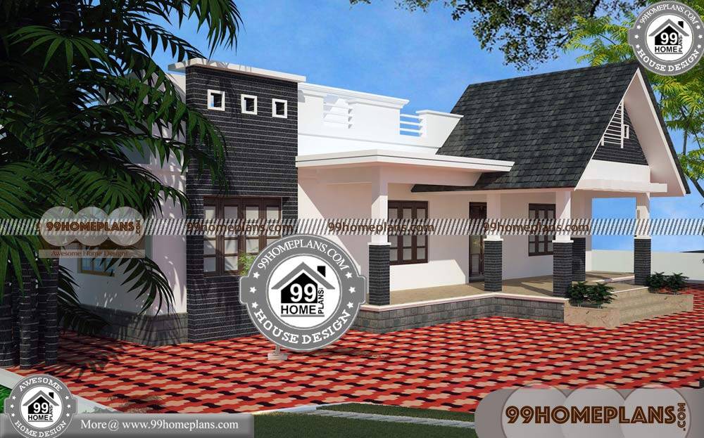 Single Level Home Plans | 100+ Single Story Contemporary House Plans