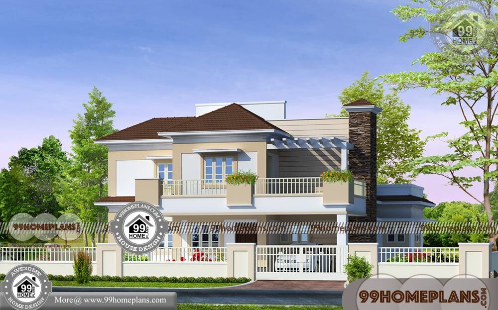 Small Area House Design | 70+ Front Design Of House Double Storey