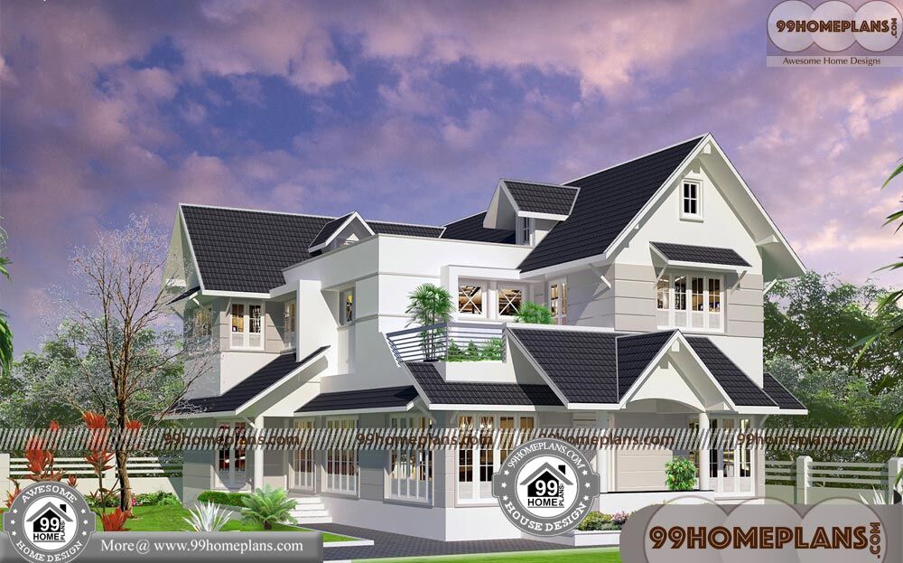 Small Budget House & 70+ Modern Double Story Houses & Plan Collection