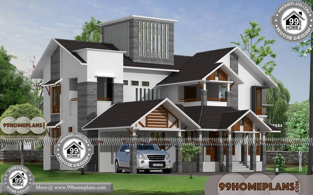 Small Footprint House Plans | House Design Two Floor Modern Homes