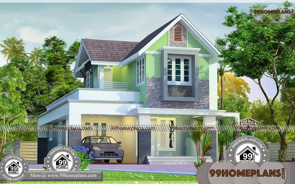  Small  House  Images in Kerala  Style 90 Two Floor House  