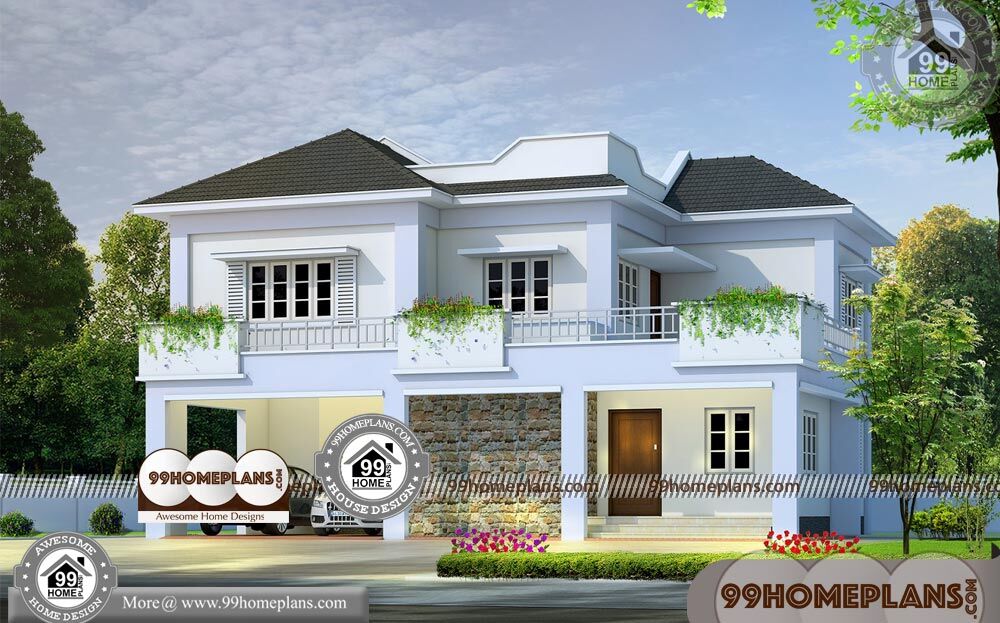 Small House Model Design 70+ Two Storey Modern House Plans Designs