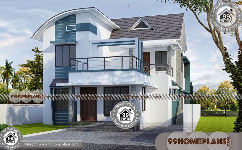 Small House Plans & 100+ Small Double Story House Designs, Collections