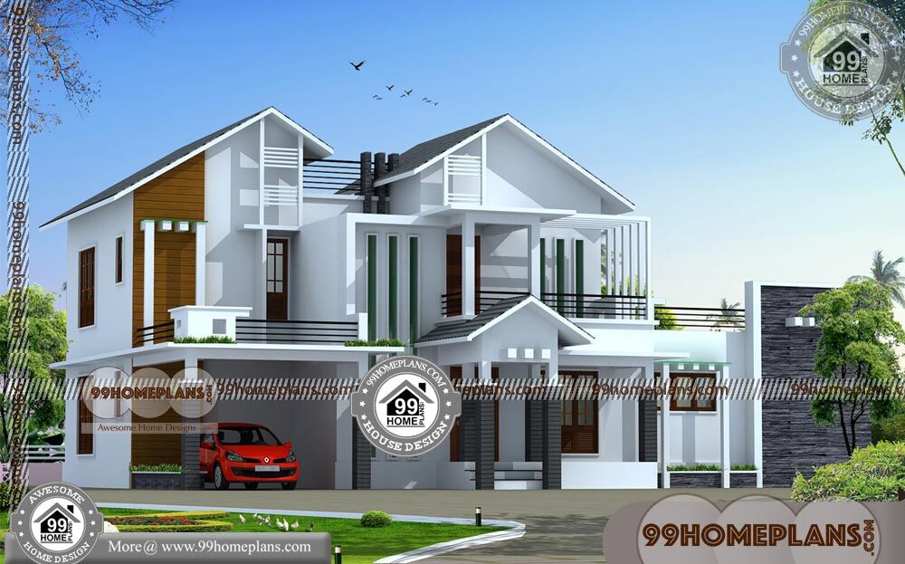 Small House Style with 2 Level House Plans 100+ Modern Collections