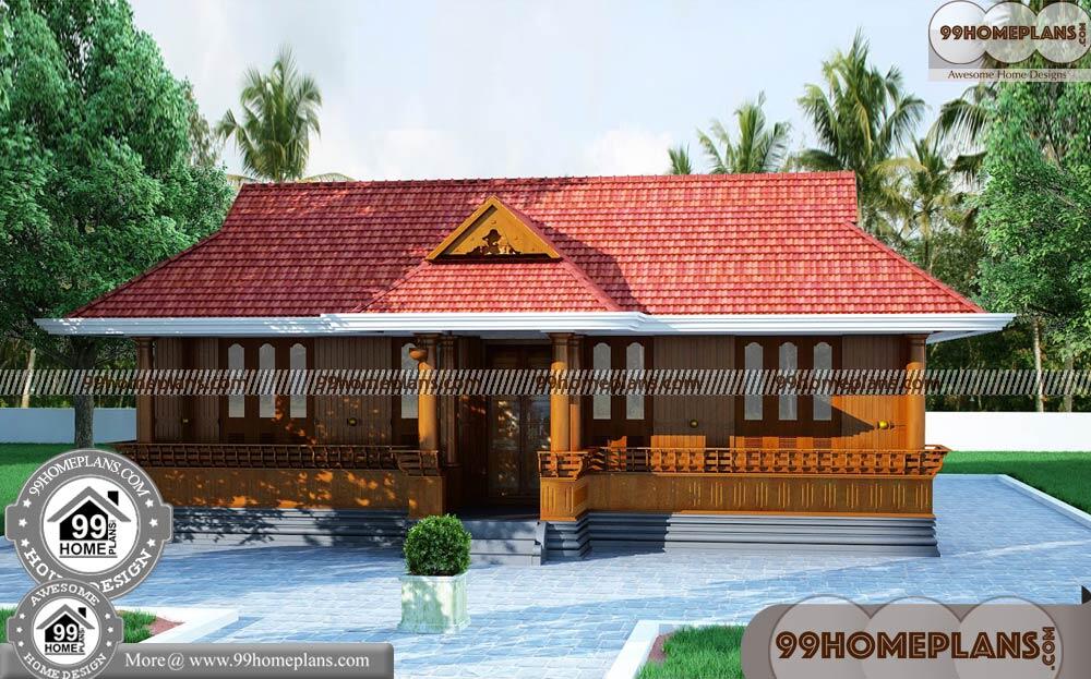 Small Nalukettu House Plans & 80+ Single Story Home Floor Collections