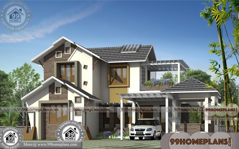 Small Ranch House Plans & 2 Story Modern House 100+ Free Collections