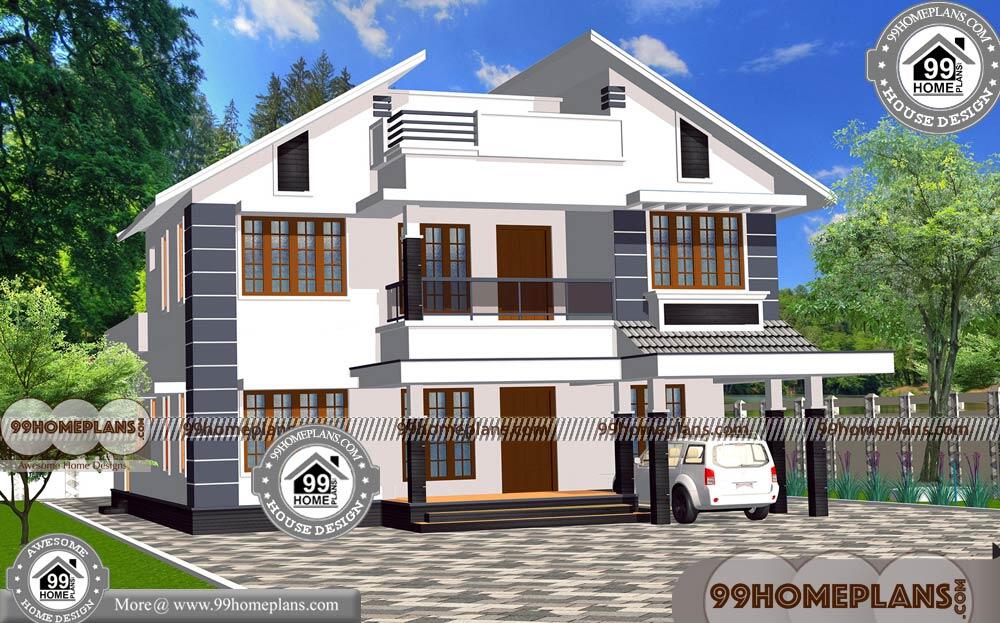 Top House Plans 100+ Two Storey Residential House Plans, Collections