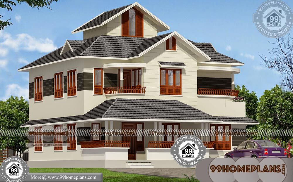 Two Storey Villa Design 80+ Kerala Traditional House Models & Collection