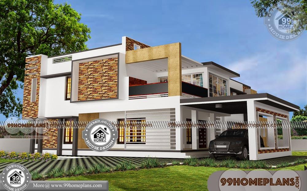Types of House Plans 75+ Two Storied House Plans Modern Collections