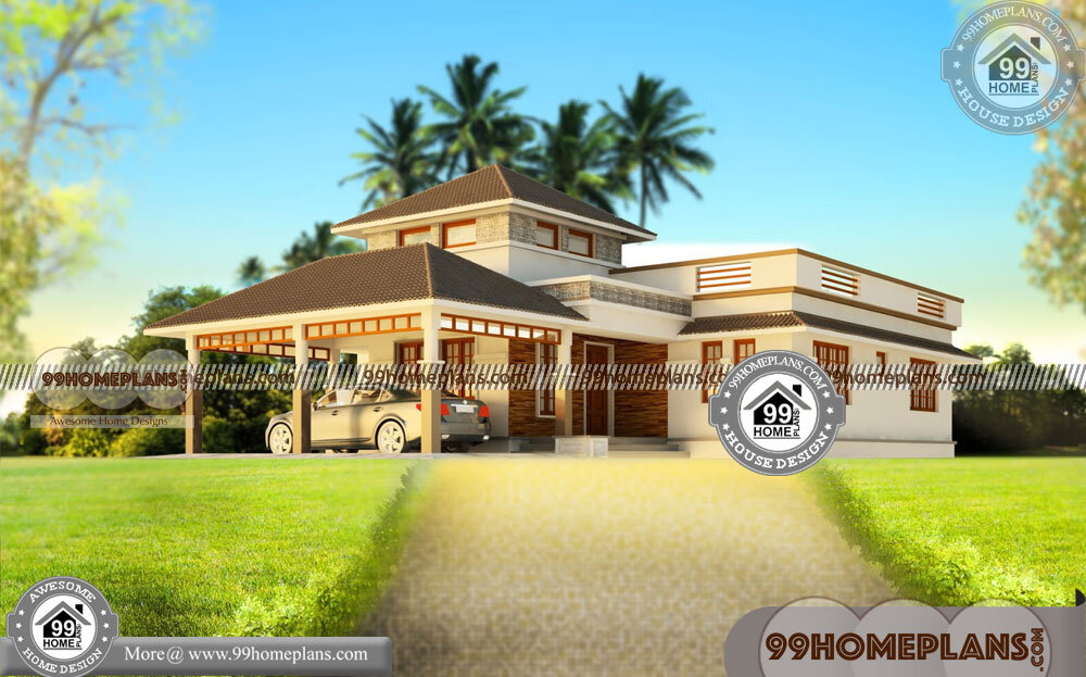 1 Floor 3 Bedroom House Plans | 85+ Beautiful One Storey House Designs