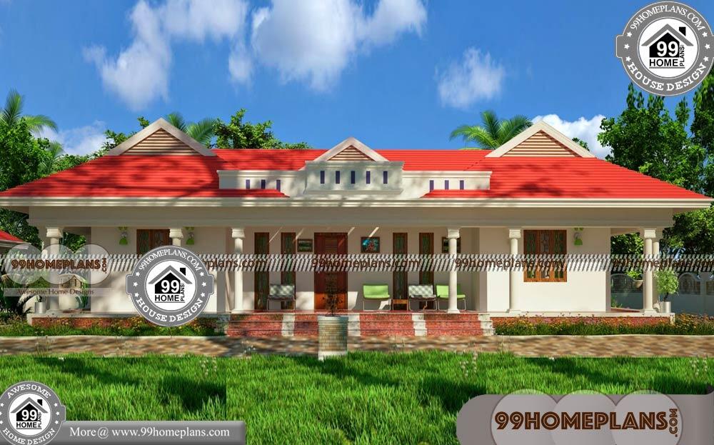 1 Floor House  Plans  3 Bedroom  80 Simple Low  Cost  House  