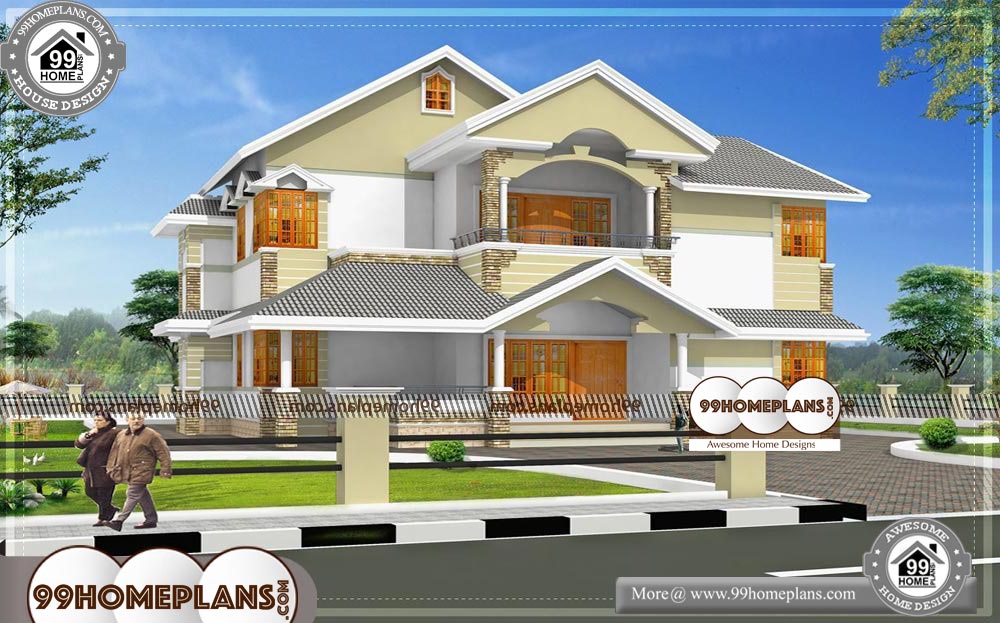 2 Storey House Plans For Narrow Blocks - 2 Story 3700 sqft-Home