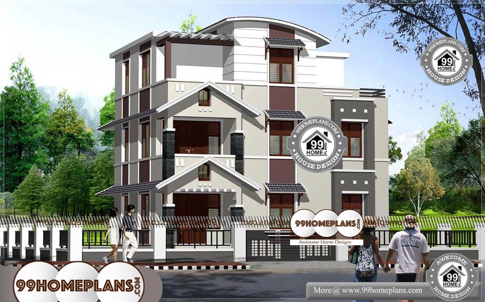 3 Storey House Design - 3 Story 1930 sqft-Home