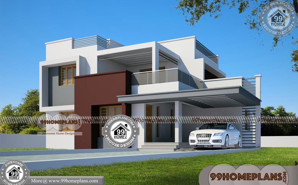 3D Modern House Plans & 125+ 2 Storey House Design Pictures Online