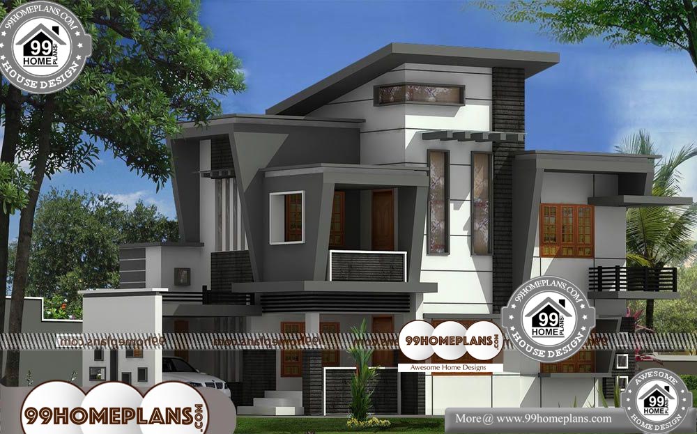 Beautiful Modern House Designs - 2 Story 1960 sqft-Home