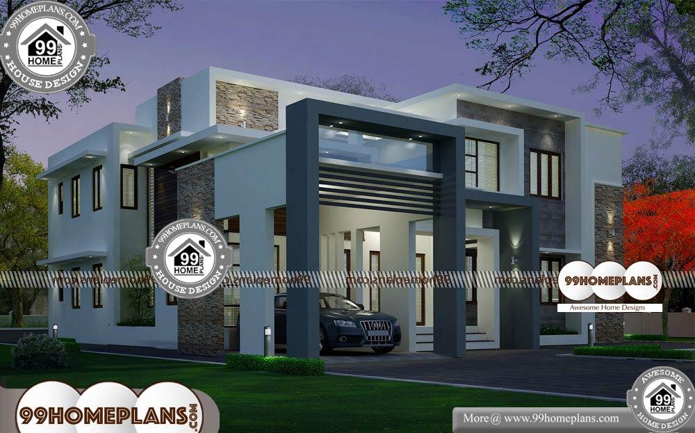 Beautiful Small Indian Houses - 2 Story 2965 sqft-Home