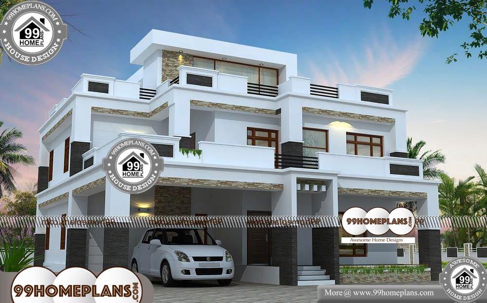 Best Luxury House Plans - 3 Story 3651 sqft-HOME
