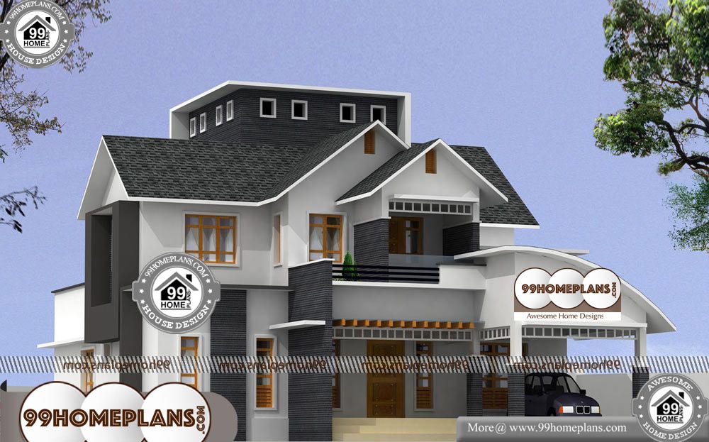 Cheap Architect Plans - 2 Story 2970 sqft-Home