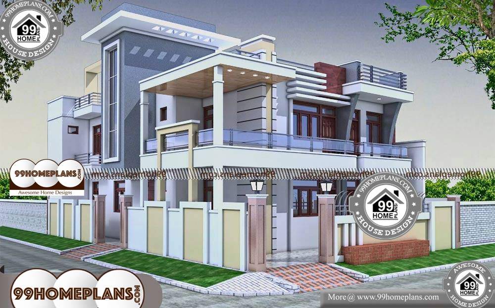 Corner Lot House Plans With Photos 60+ Latest Two Storey House Design