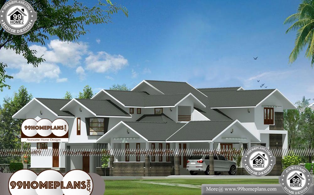 Economical Home Plans - 2 Story 4100 sqft-Home