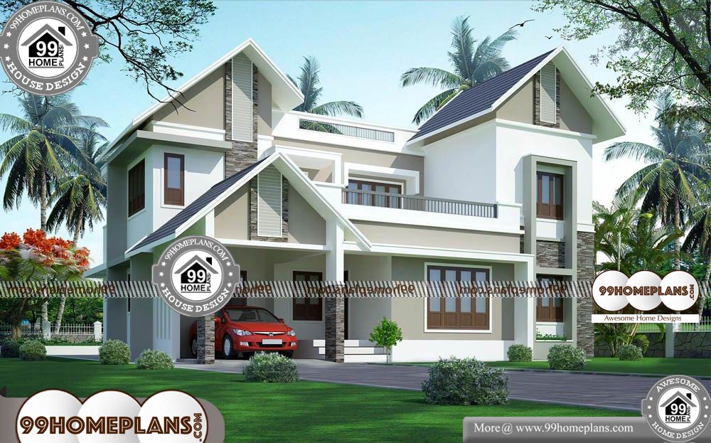 Home Design Plans Online - 2 Story 2616 sqft-Home