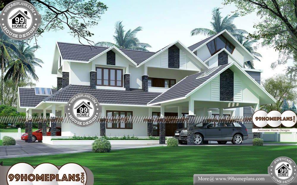 Home Design in Indian Style - 2 Story 4370 sqft-HOME