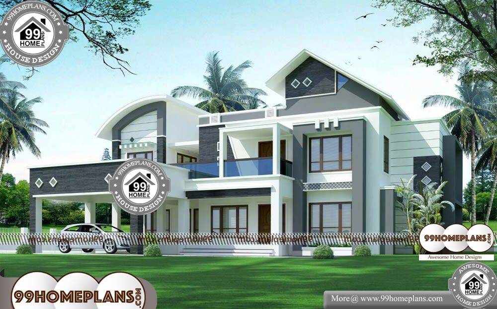 Home Designs and Floor Plans - 2 Story 3815 sqft-HOME