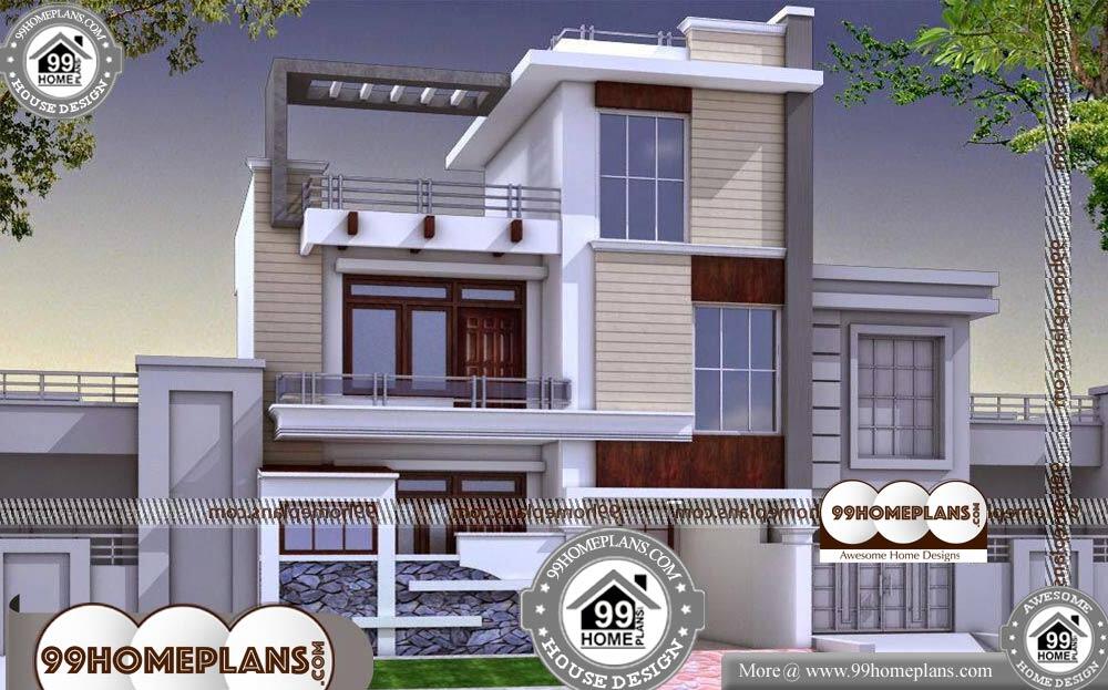 Home Plans Indian Style - 2 Story 1250 sqft-HOME
