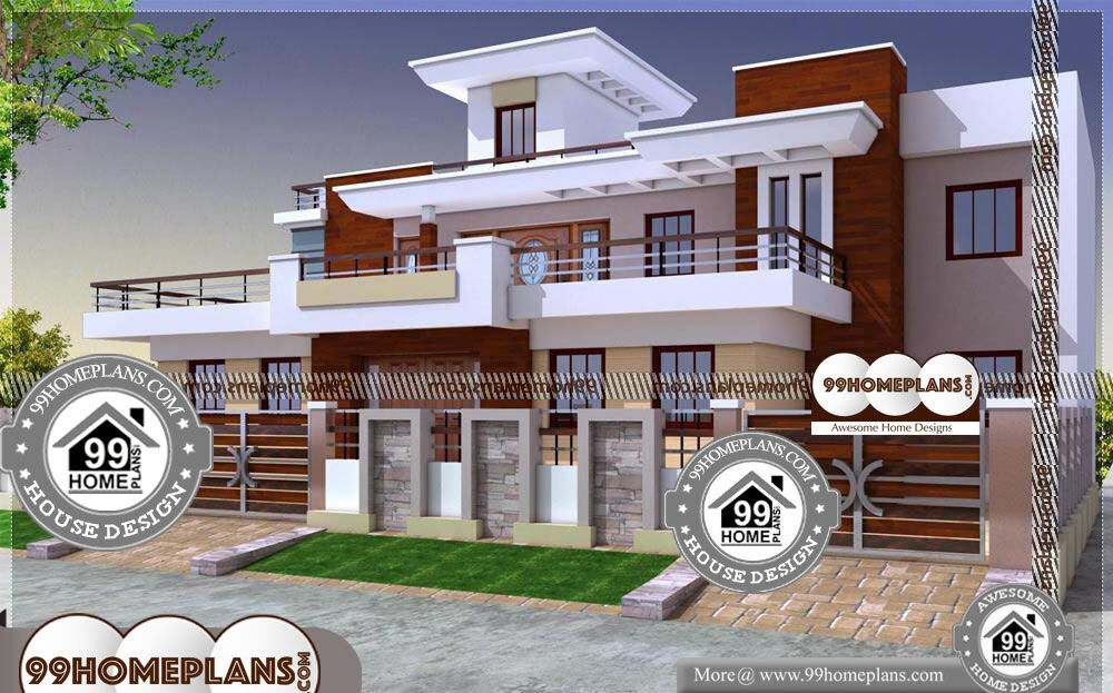 House Architecture Plans - 2 Story 4080 sqft-HOME