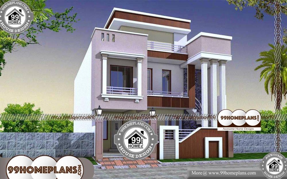  House  Design Plans  Indian  Style  Homes  90 Double Story  