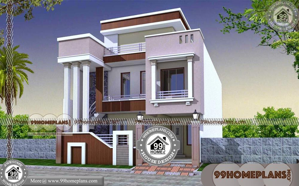 House Design Plans Indian Style Homes | 90+ Double Story Plans Online