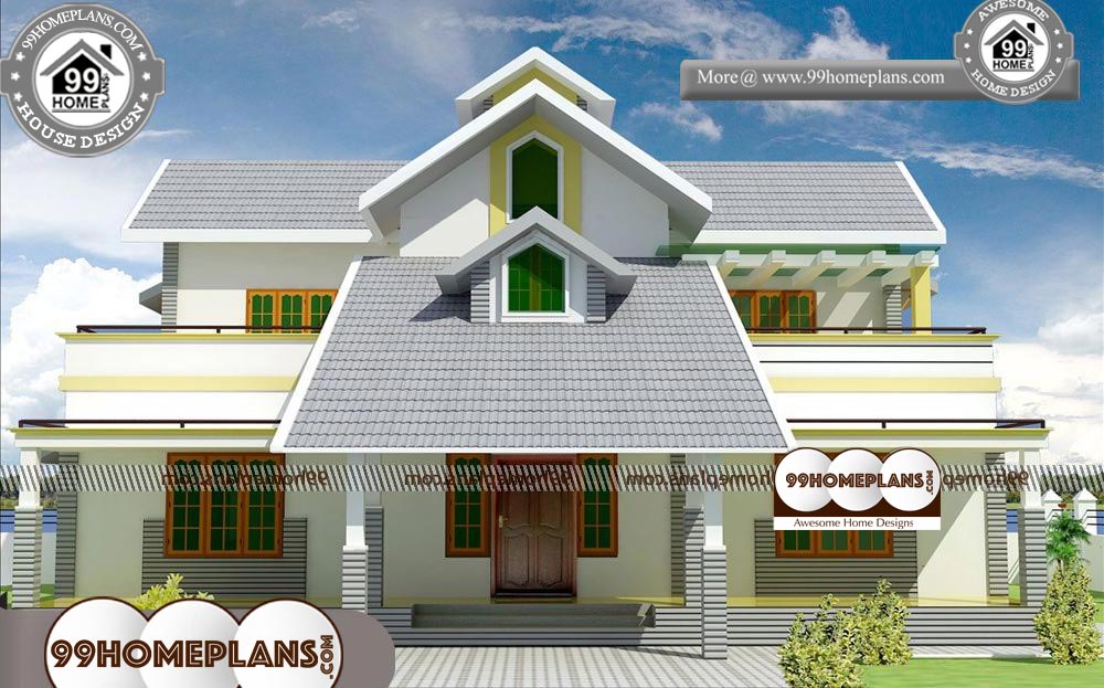 House Elevation Styles - 2 Story 2300 sqft-Home